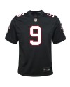 Michael Penix Jr. Atlanta Falcons Nike Jugend-Ausweichtrikot – Schwarz