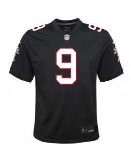 Michael Penix Jr. Atlanta Falcons Nike Jugend-Ausweichtrikot – Schwarz