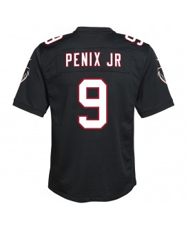 Michael Penix Jr. Atlanta Falcons Nike Jugend-Ausweichtrikot – Schwarz
