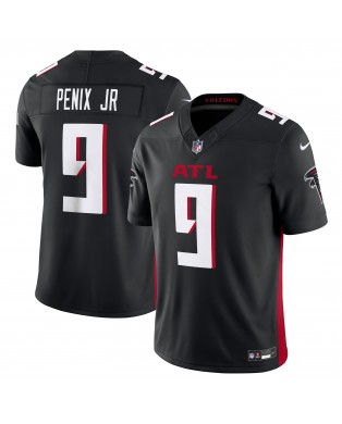 Michael Penix Jr. Atlanta Falcons Nike Vapor F.U.S.E. Limitiertes Trikot – Schwarz