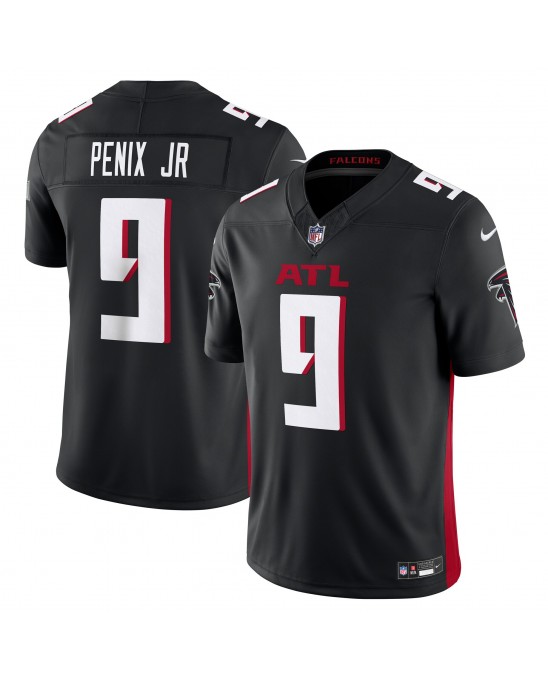 Michael Penix Jr. Atlanta Falcons Nike Vapor F.U.S.E. Limitiertes Trikot – Schwarz