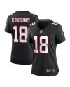 Kirk Cousins ​​Atlanta Falcons Nike Damen-Ausweichtrikot – Schwarz