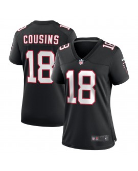 Kirk Cousins ​​Atlanta Falcons Nike Damen-Ausweichtrikot – Schwarz