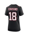 Kirk Cousins ​​Atlanta Falcons Nike Damen-Ausweichtrikot – Schwarz
