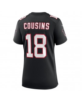 Kirk Cousins ​​Atlanta Falcons Nike Damen-Ausweichtrikot – Schwarz