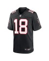 Kirk Cousins ​​Atlanta Falcons Nike AlternateSpiele-Trikot – Schwarz