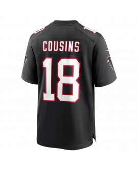 Kirk Cousins ​​Atlanta Falcons Nike AlternateSpiele-Trikot – Schwarz