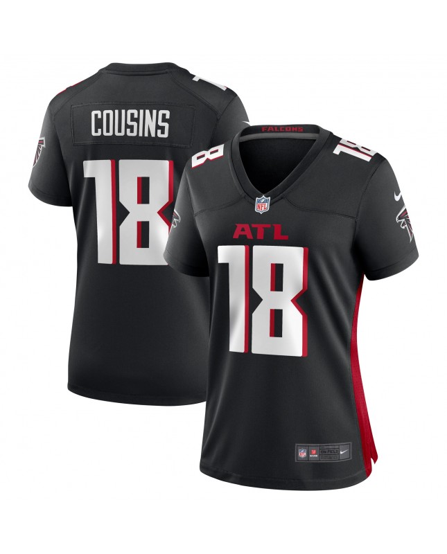 Kirk Cousins ​​Atlanta Falcons Nike Spiele-Trikot für Damen – Schwarz