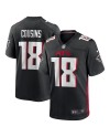 Kirk Cousins ​​Atlanta Falcons Nike Spiele-Trikot – Schwarz