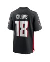 Kirk Cousins ​​Atlanta Falcons Nike Spiele-Trikot – Schwarz