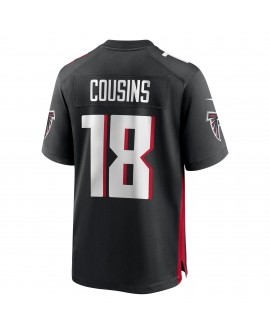 Kirk Cousins ​​Atlanta Falcons Nike Spiele-Trikot – Schwarz