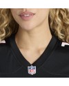 Kirk Cousins ​​Atlanta Falcons Nike Spiele-Trikot für Damen – Schwarz