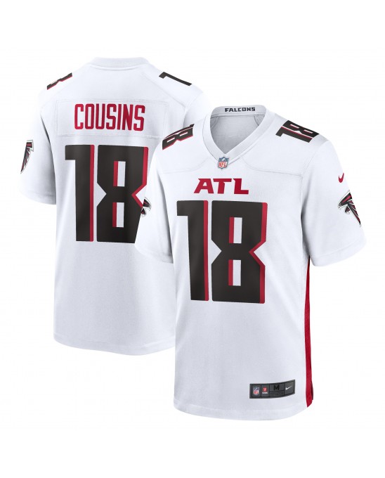 Kirk Cousins ​​Atlanta Falcons Nike Spiele-Trikot – Weiß
