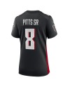 Kyle Pitts Sr. Atlanta Falcons Nike Damen-Spieler Trikot – Schwarz