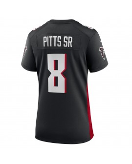 Kyle Pitts Sr. Atlanta Falcons Nike Damen-Spieler Trikot – Schwarz
