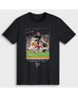 Kyle Pitts Sr. Atlanta Falcons NFL Flash Features Week 15 Big & Tall T-Shirt – Schwarz