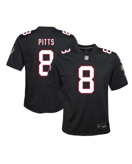 Kyle Pitts Sr. Atlanta Falcons Nike Jugend-Spieler Trikot – Schwarz