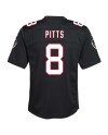 Kyle Pitts Sr. Atlanta Falcons Nike Jugend-Spieler Trikot – Schwarz