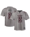 Kyle Pitts Atlanta Falcons Nike Jugend-Atmosphere-Spieler Trikot – Grau