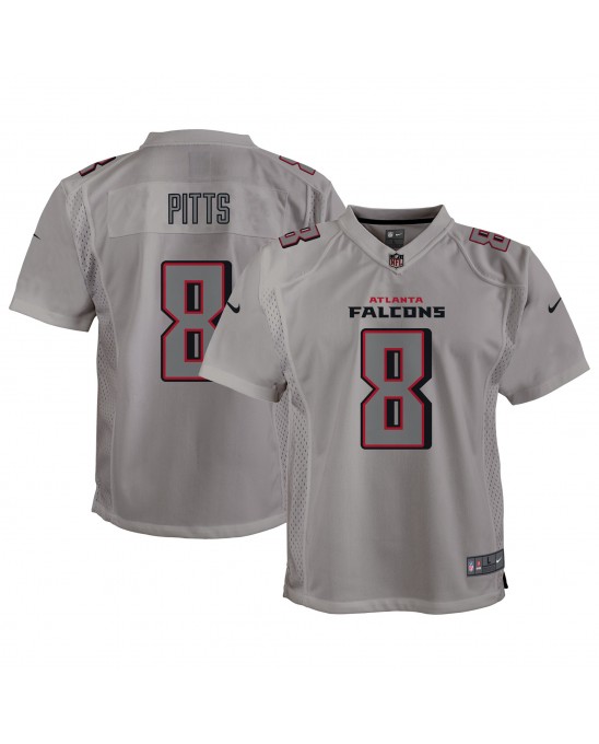 Kyle Pitts Atlanta Falcons Nike Jugend-Atmosphere-Spieler Trikot – Grau