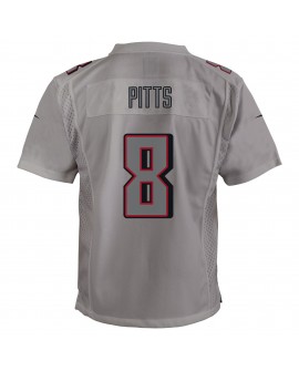 Kyle Pitts Atlanta Falcons Nike Jugend-Atmosphere-Spieler Trikot – Grau