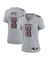 Kyle Pitts Atlanta Falcons Nike Atmosphere Fashion Game-Trikot für Damen – Grau