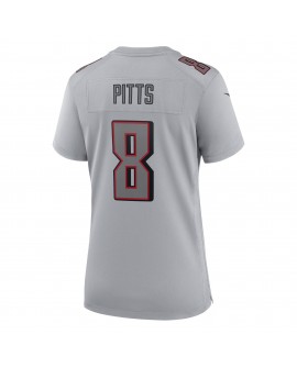 Kyle Pitts Atlanta Falcons Nike Atmosphere Fashion Game-Trikot für Damen – Grau