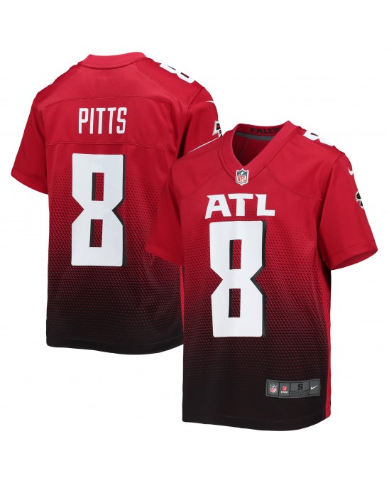 Kyle Pitts Sr. Atlanta Falcons Nike Jugend-Spieler Trikot – Rot