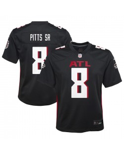 Kyle Pitts Sr. Atlanta Falcons Nike Jugend-Spieler Trikot – Schwarz