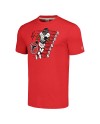 Bijan Robinson Atlanta Falcons Homage Unisex Cartoon Spieler Tri-Blend T-Shirt – Rot