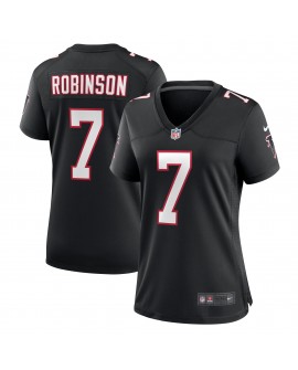 Bijan Robinson Atlanta Falcons Nike Damen-Ausweichtrikot – Schwarz