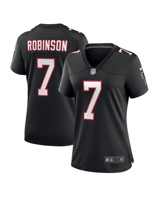 Bijan Robinson Atlanta Falcons Nike Damen-Ausweichtrikot – Schwarz