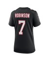 Bijan Robinson Atlanta Falcons Nike Damen-Ausweichtrikot – Schwarz