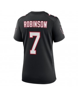 Bijan Robinson Atlanta Falcons Nike Damen-Ausweichtrikot – Schwarz
