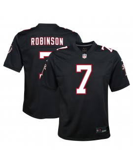 Bijan Robinson Atlanta Falcons Nike Jugend-Spieler Trikot – Schwarz