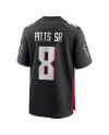 Kyle Pitts Sr. Atlanta Falcons Nike TeamTrikot – Schwarz