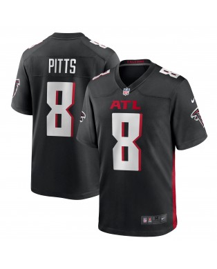 Kyle Pitts Atlanta Falcons Nike Spieler Trikot – Schwarz