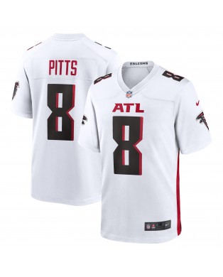 Kyle Pitts Atlanta Falcons Nike Spiele-Trikot – Weiß