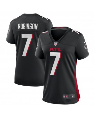 Bijan Robinson Atlanta Falcons Nike Damen-Spielertrikot – Schwarz