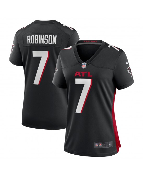 Bijan Robinson Atlanta Falcons Nike Damen-Spielertrikot – Schwarz