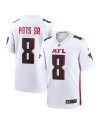 Kyle Pitts Sr. Atlanta Falcons Nike Weißes Spieler Trikot – Weiß
