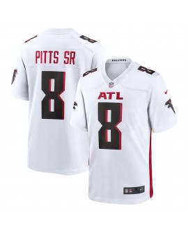 Kyle Pitts Sr. Atlanta Falcons Nike Weißes Spieler Trikot – Weiß