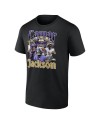 Lamar Jackson Baltimore Ravens Notorious Spieler Grafik-T-Shirt – Schwarz