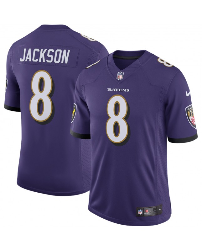 Lamar Jackson Baltimore Ravens Nike Speed ​​Machine Limited Trikot – Lila