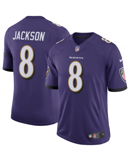 Lamar Jackson Baltimore Ravens Nike Speed ​​Machine Limited Trikot – Lila