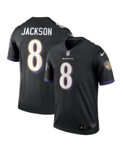 Lamar Jackson Baltimore Ravens Nike Legend Spieler Performance Top – Schwarz