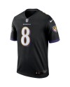 Lamar Jackson Baltimore Ravens Nike Legend Spieler Performance Top – Schwarz