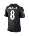 Lamar Jackson Baltimore Ravens Nike Legend Spieler Performance Top – Schwarz