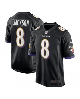 Lamar Jackson Baltimore Ravens Nike Alternatives Spieler Trikot – Schwarz