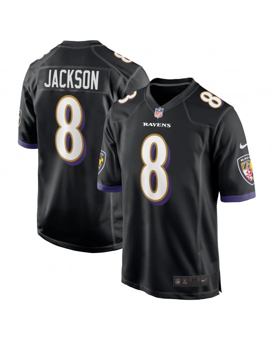 Lamar Jackson Baltimore Ravens Nike Alternatives Spieler Trikot – Schwarz